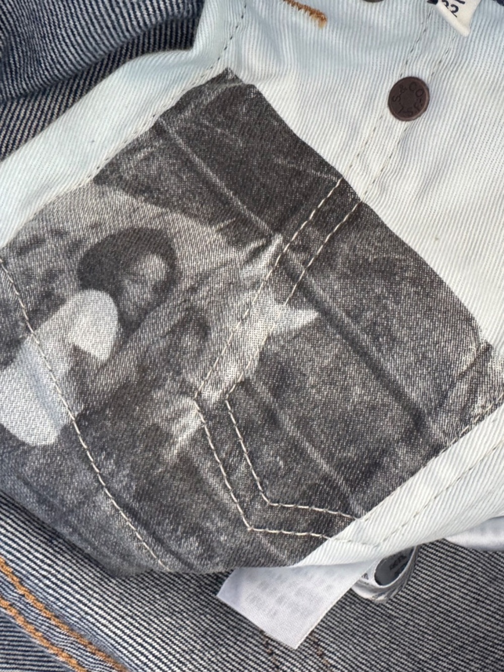 BODE x Levi’s Barrel Racer Jeans W25 L32 NEW with Tags + Bode Bag - Picture 8 of 12